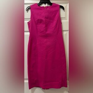 Calvin Klein Sleeveless Dress Size 6 Hot Pink